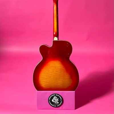 Silvertone 1425 Aristocrat 1955 - cherry sunburst 100% OG image 3