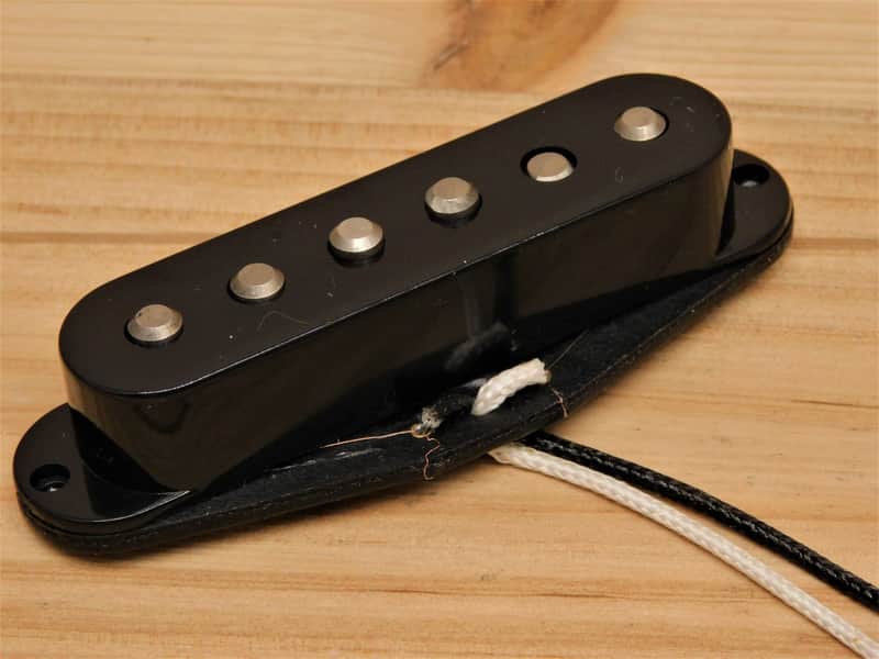 Guitar Madness G.M. Premium Alnico's Black Strat Stratocaster® Neck pickup For Fender image 1