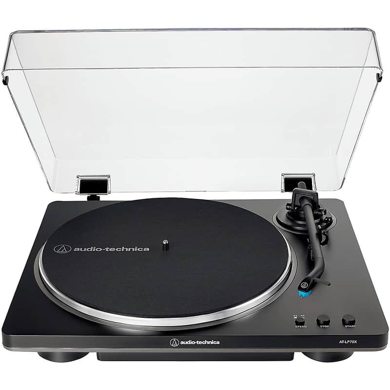 Audio-Technica AT-LP70X-BG Fully Automatic Belt-Drive Turntable Regular Black/Grey