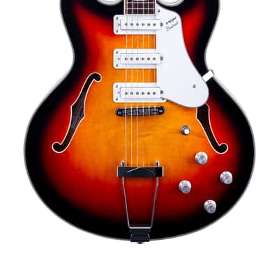 Vox Bobcat S66 2010s - sunburst mit Koffer image 1