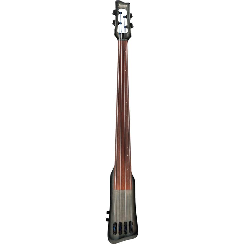 Ibanez UB804 UB Upright 4-String Bass w/ Gig Bag - Black Ice Burst Low Gloss image 1