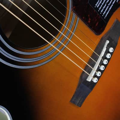 Epiphone EJ-200 Artist Series Jumbo Acoustic Guitar Vintage Sunburst (13900) image 4