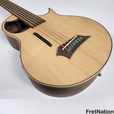 Warwick Alien Acoustic 6-String Bass w/ Fishman Piezo Prefix System A/E w/ Bag - 7.5 Pounds #8667-21 image 5