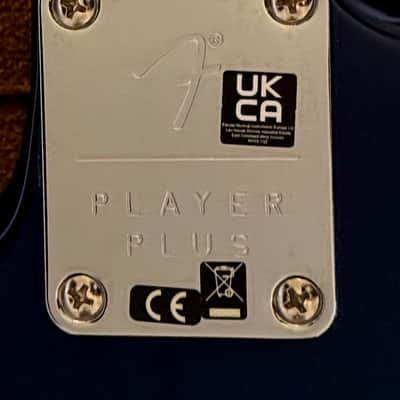 Fender Limited Edition Player Plus Meteora HH with Roasted Maple neck in Sapphire Blue Transparent - Incldes Fender Deluxe Gig Bag image 23