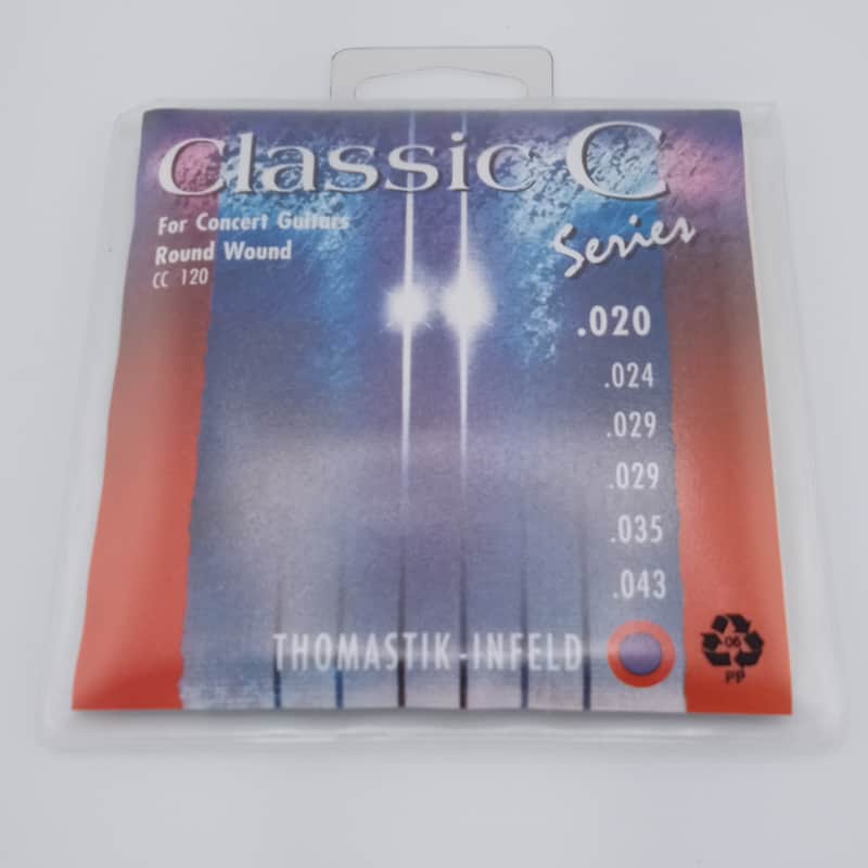 Thomastik-Infeld Classic C Carbon CC120 Round Wound Normal Tension for Concert Guitars image 1