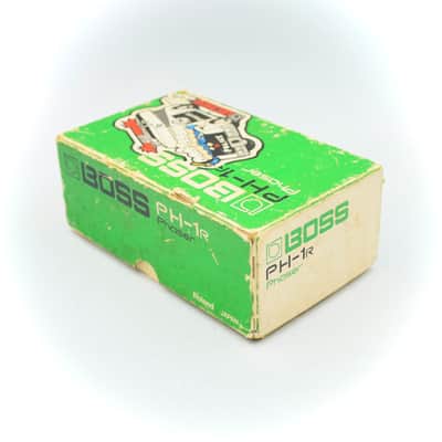 Boss PH-1R Phaser With Original Box 1981 Made in Japan Black Label ACA Vintage Guitar Effect Pedal 069700 image 12