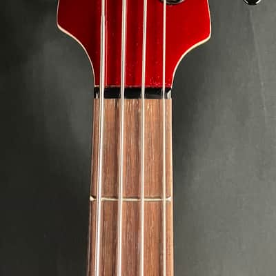 Yamaha TRBX304CAR 4-String Electric Bass Guitar Candy Apple Red image 9
