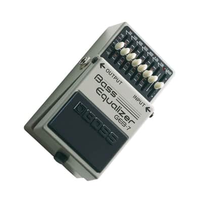 Boss GEB-7 Bass Equalizer Pedal - Gray image 3
