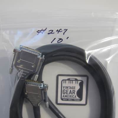 Mogami DB25 Cable 10' Like New-Circa-2020s-Black image 1