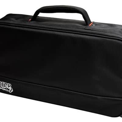 Gator GPBLAK1 Black Aluminum Small Pedalboard with Bag image 3