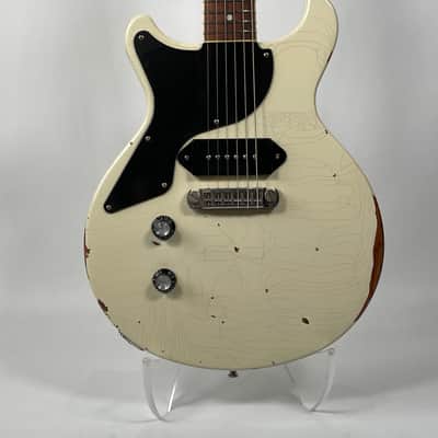 Jailbreak Guitars Tiger Left Handed, Vintage White Relic, Made in Italy (Demo Model) image 3