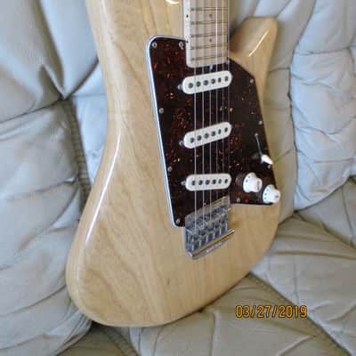 Music Man Albert Lee "Artist Relations" model 1997 Natural SSS Hardtail ( Jim Messina ) image 8
