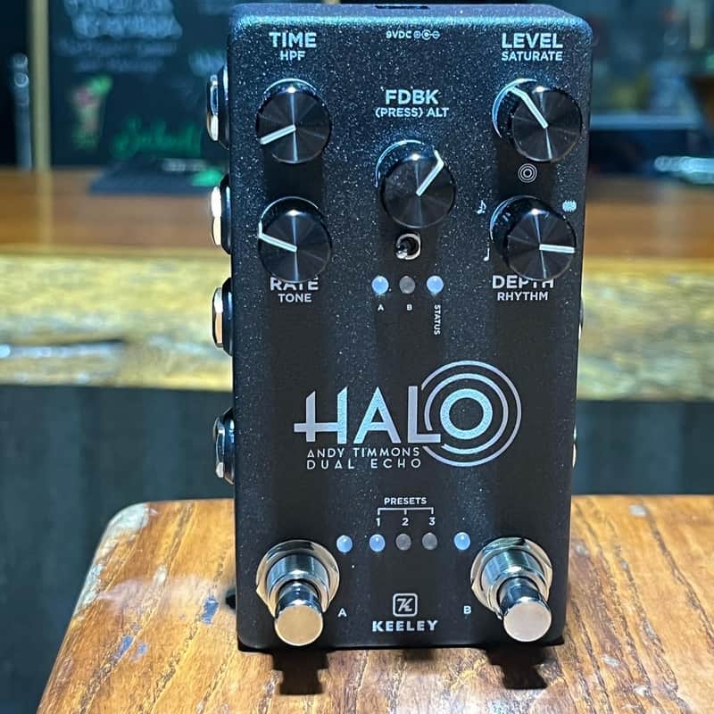 Keeley Halo Dual Echo Andy Timmons Signature Guitar Pedal image 1