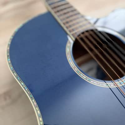Takamine LTD2021 (Blue Rose) - Charcoal Blue Gradation image 4