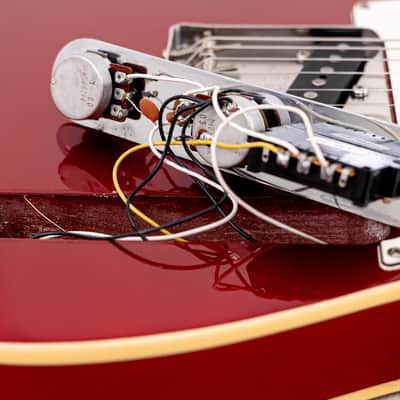 1990 Fender Telecaster Custom '62 Vintage Reissue TL62B-650 Candy Apple Red Near-Mint, Japan MIJ Fujigen image 19