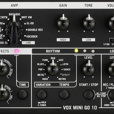 VOX MINI GO 10 WATT COMBO AMP w/ EFFECTS, RHYTHM MACHINE & LOOPER image 5