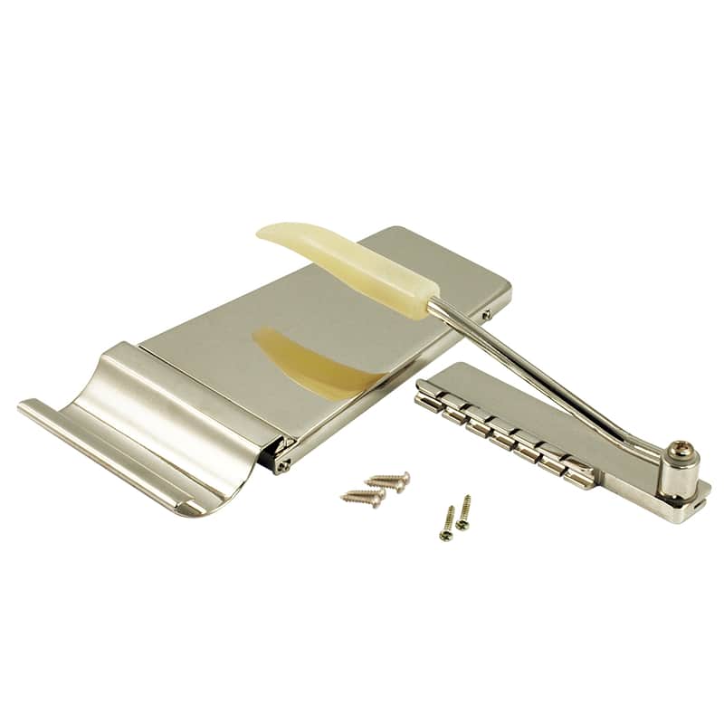 WD VIB-L-N Replacement Lyre/Maestro Style Vibrola For Gibson Guitars Long - Nickel image 1