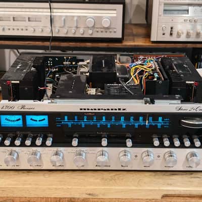 Marantz 4300 Pro Serviced Stereo/Quad Receiver Custom Wood Case Superb Sound LED image 4