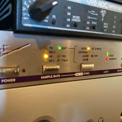 Apogee Rosetta 800 96kHz 8-Channel AD/DA Converter 2012 - Silver with firewire card image 2