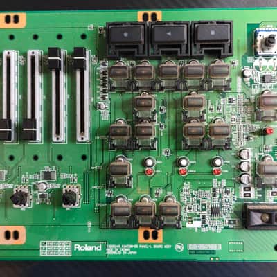 Roland Fantom G6 G7 G8 Left Panel Board Faders Buttons Controls Original image 2