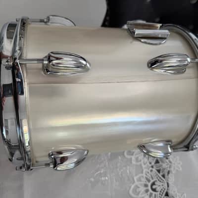 Slingerland Magnum 1979 Silver Mist Power toms 6x10, 8x10 w/Stand XLNT Cond! image 15
