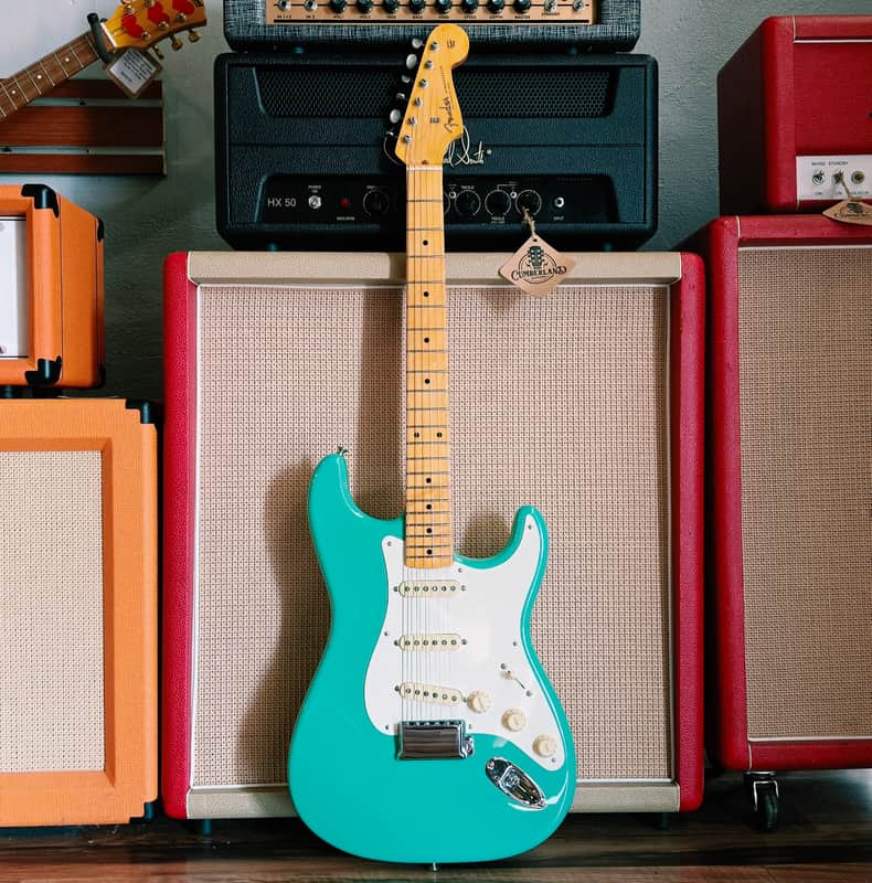 2022 Fender American Vintage II '57 Stratocaster - Seafoam Green Strat - w/OHSC image 1