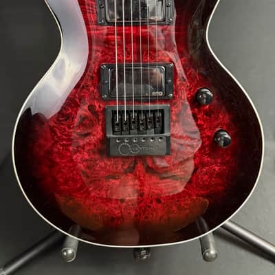 Jackson Pro Series Signature Diamond Rowe Monarkh DR12MG Electric Guitar Dark Rose w/ Gig Bag image 2