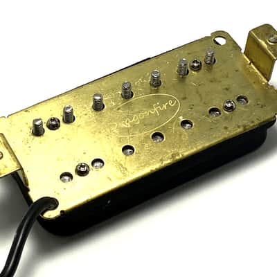 Dragonfire 7 String Crusader Humbucker Pickup, Bridge Position Dedicated Performance, Black with Chrome Poles image 4