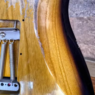 Fender 1957 Custom Shop Stratocaster 2022 Heavy Relic, Brownie vibe image 18