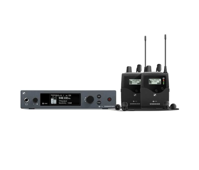 Sennheiser EW IEM G4-TWIN-A Wireless In-ear Kit (2 packs) image 1