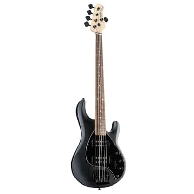 Sterling By Music Man StingRay RAY5HH Bass Guitar - Stealth Black image 1