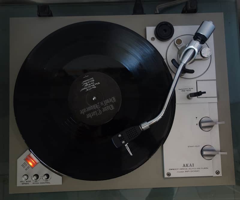 Turntable AKAI model AP-206C Direct Drive Auto-Return - HIGH-END - serviced