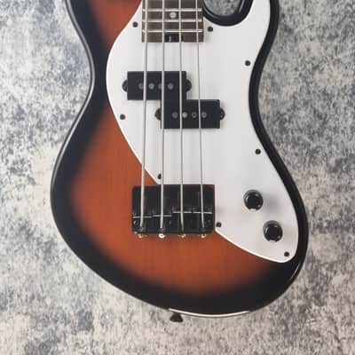 Kala U-Bass Solid Body Fretted Electric Bass Ukulele-Tobacco Burst w/Gigbag - Pre-Loved (Great Condition) image 3