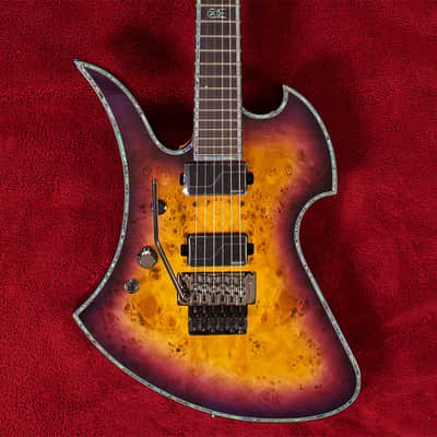 B.C. Rich Mockingbird Extreme Exotic with Floyd Rose Left Hand EXMGFRPHLH 2020 Purple Haze image 1
