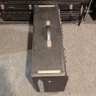 Vintage 1965 Fender Twin Reverb 2-Channel 85-Watt 2x12" Guitar Combo Black Panel image 4