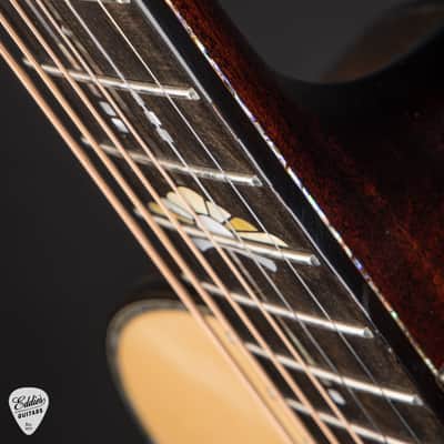 2022 - Kevin Ryan Paradiso Grand Concert Signature Series - Flamed Port Orford Cedar & Brazilian Rosewood image 13
