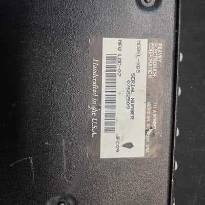 Peavey XG 5 channel Noise Gate 1980’s - Black image 3