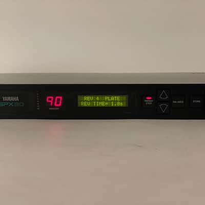 Yamaha SPX90 Digital Sound Processor 1980s Vintage Effect Rack Made in Japan Worldwide Shipment image 2