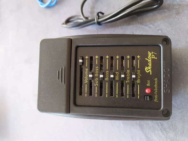 Shadow P7 Acoustic Guitar EQ Pickup Preamp | Reverb