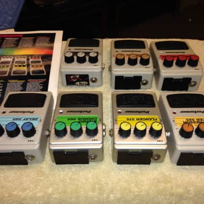 Vintage 80’s DOD Seven Pedal Collection Performer Analog Guitar Effect Stomp Box image 12