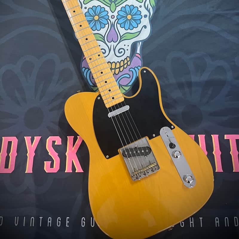 1984 Fender Squier JV telecaster Butterscotch