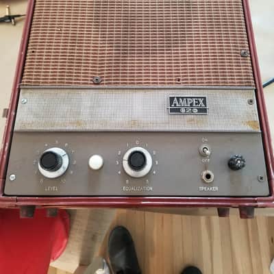 Ampex 620 1950'Ampex 620 1950's Recently Converted to Guitar Amplifier by Blackie Pagano x119 image 1