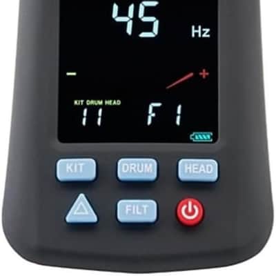Tune Bot Studio Digital Drum Tuner Bundle with Liquid Audio Drum Dampening Pads and Instrument Polishing Cloth - TBS-001 Professional Clip On Drum Tuner for Acoustic Drum Kits image 2