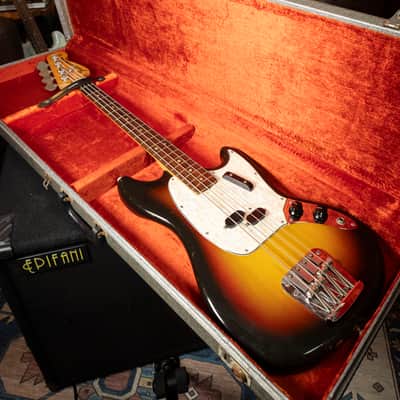 Fender Mustang Bass 1973 - Sunburst image 14