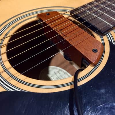 NIB-Donner DSS-6 Acoustic Guitar Pickup Passive Wooden Fits 3.8” to 3.94” Soundhole image 6