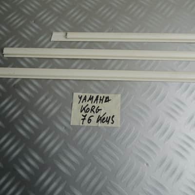 KORG 90 T2 Part YAMAHA DX SY 76 notes piece de blocage de touches en 3 parties