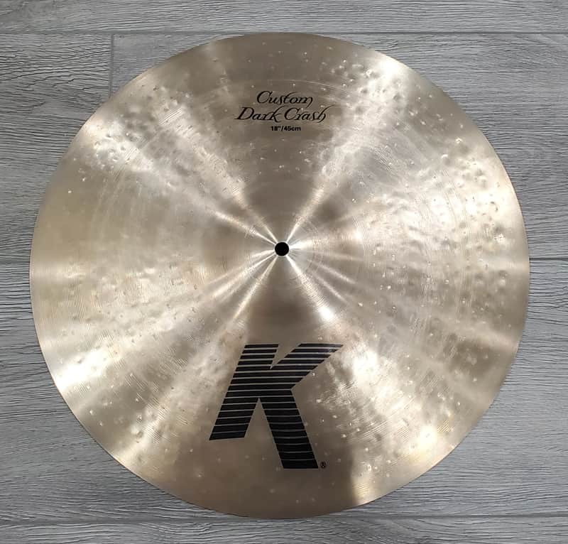 Zildjian 18" K Custom Dark Crash Cymbal image 1