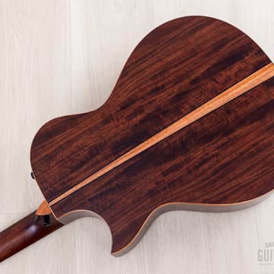 2022 Taylor Custom Grand Concert 12-Fret Flamed Tasmanian Blackwood w/ Florentine Cutaway image 18
