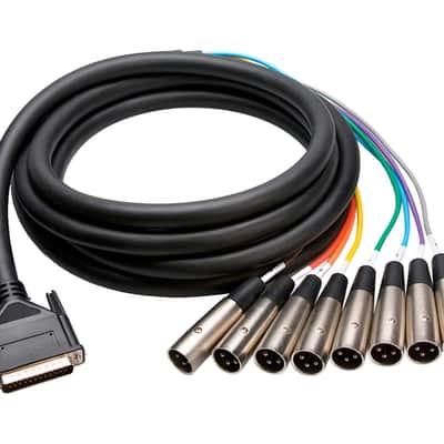 Hosa DTM-804 8-Channel DB25 to XLR-M Balanced Snake - 4M image 2