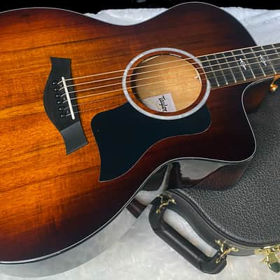 NEW! Taylor 224ce-K DLX Grand Auditorium Acoustic-Electric Guitar - Tobacco - 4.65lbs - Authorized Dealer - G06232 image 3